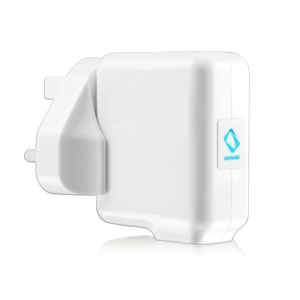  Capdase Dual USB Power Adapter World Travel Kit White (1 A) for iPhone/iPod/Smartphone (ADIP-6702)